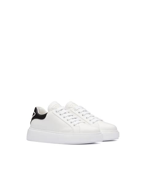 leather prada trainers womens|prada sneakers on sale women's.